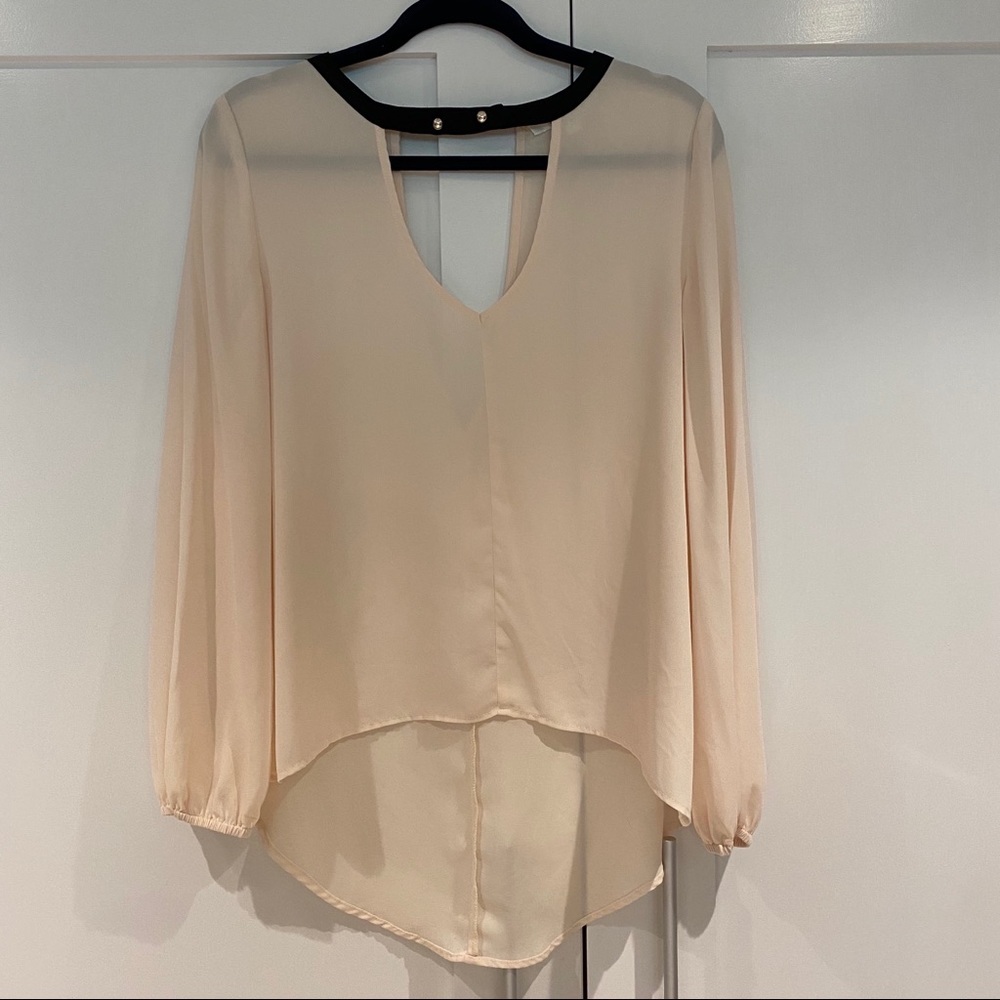 Lumiere High-Low Blouse